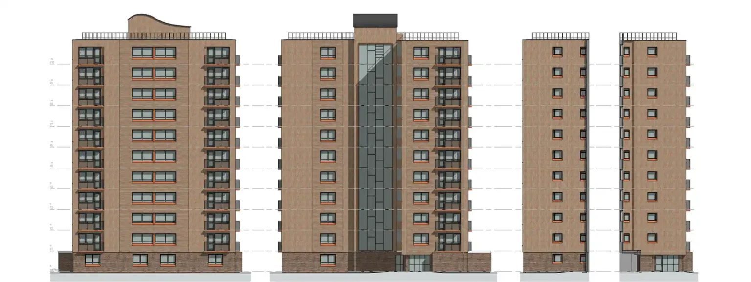 Lydstep flats graphic